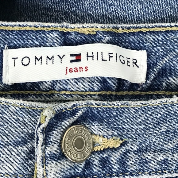 Tommy Hilfiger High Rise Tapered Jeans 16 Women - Picture 7 of 8